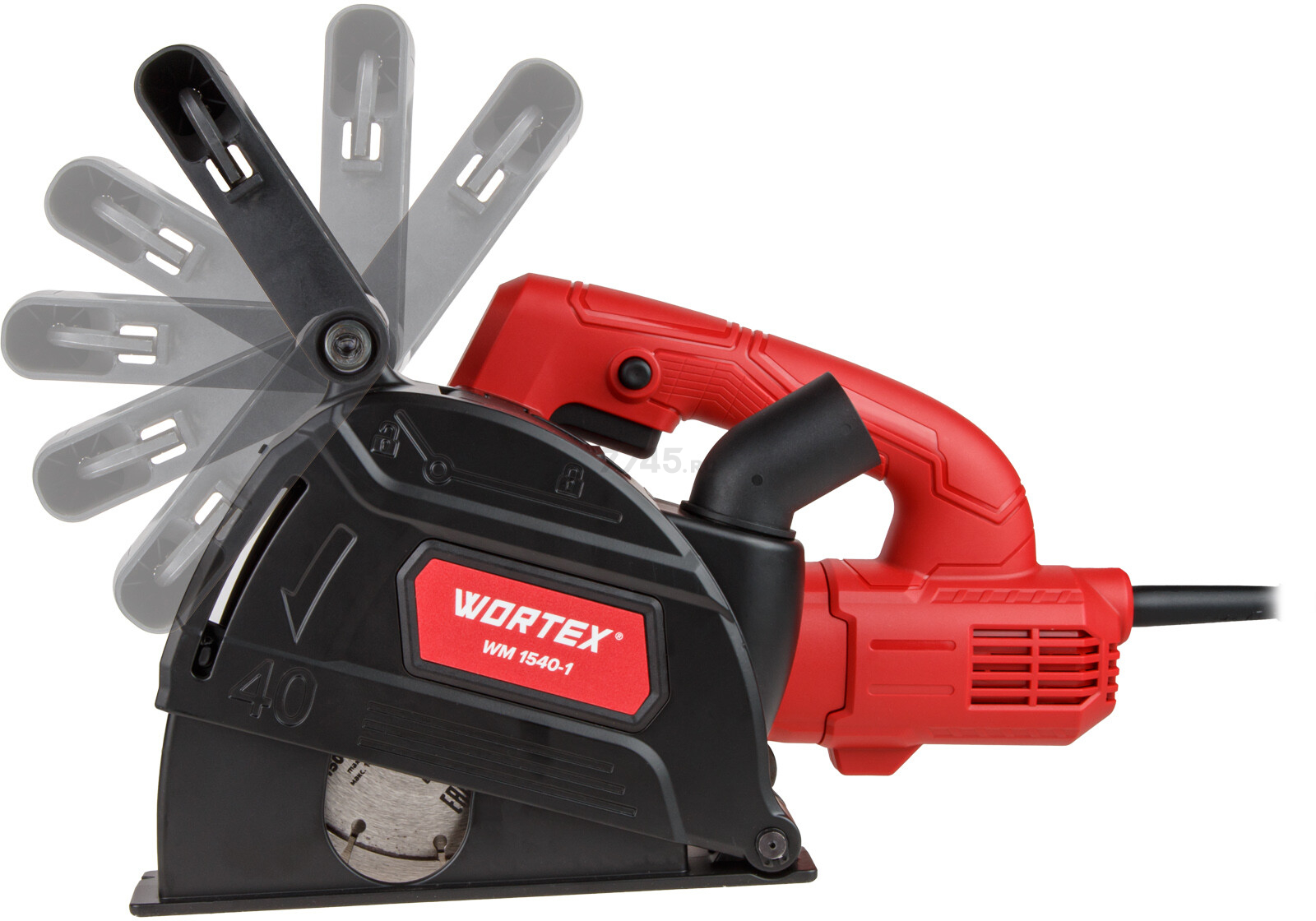 Штроборез WORTEX WM 1540-1 (2333064) - Фото 7