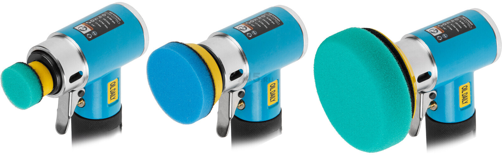 Пневмошлифмашина эксцентриковая DGM DTP-0750 (DG4010-1) - Фото 12