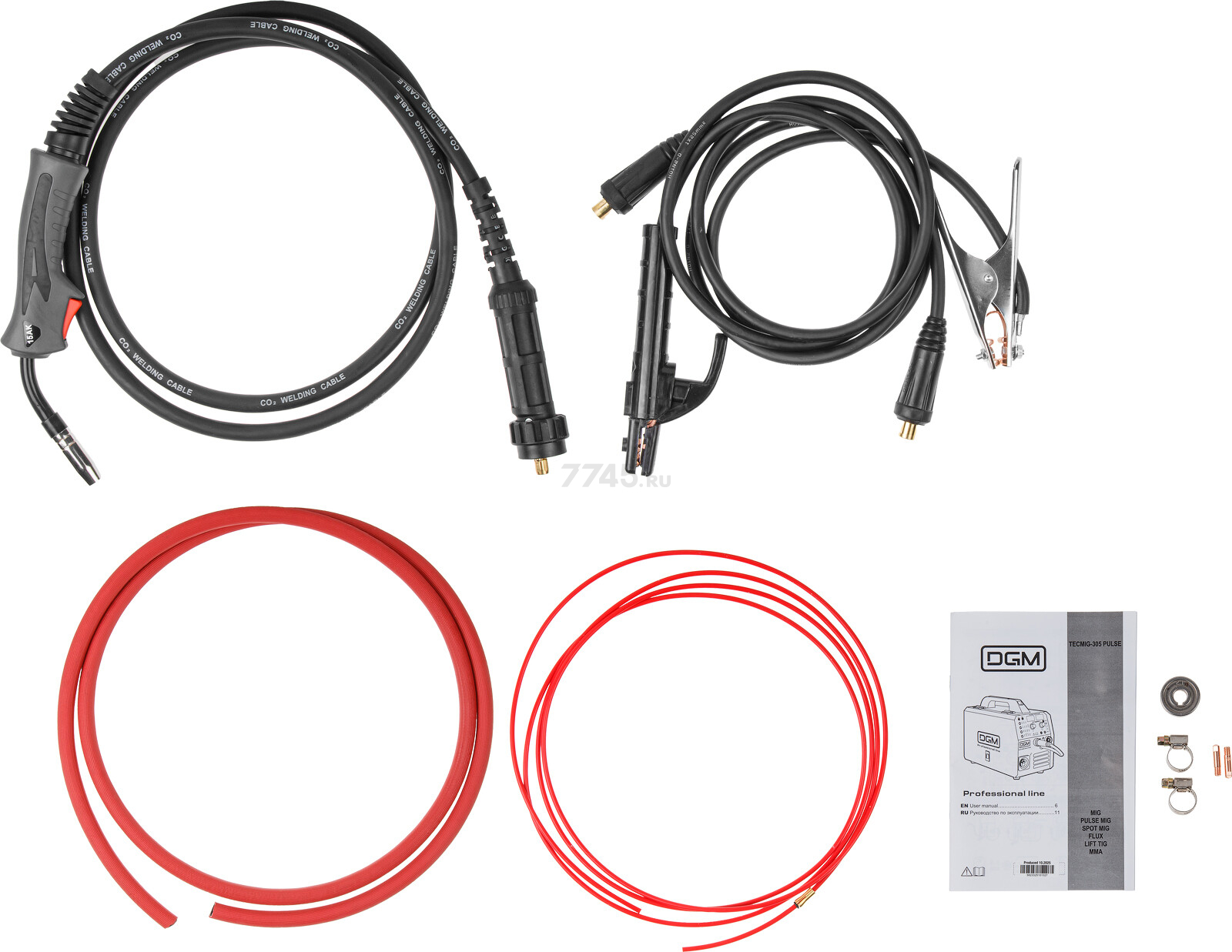 Полуавтомат сварочный DGM TECMIG-305 PULSE (DG5823-3) - Фото 9