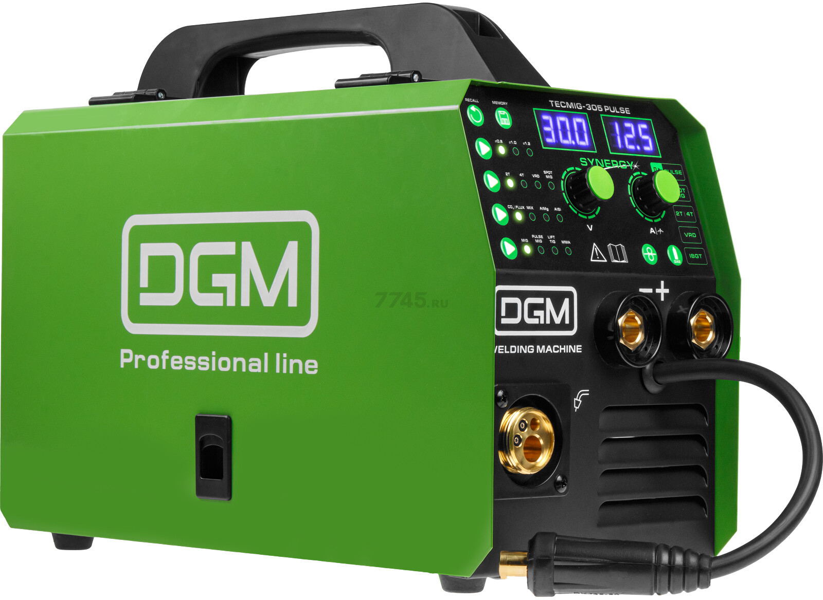 Полуавтомат сварочный DGM TECMIG-305 PULSE (DG5823-3) - Фото 2