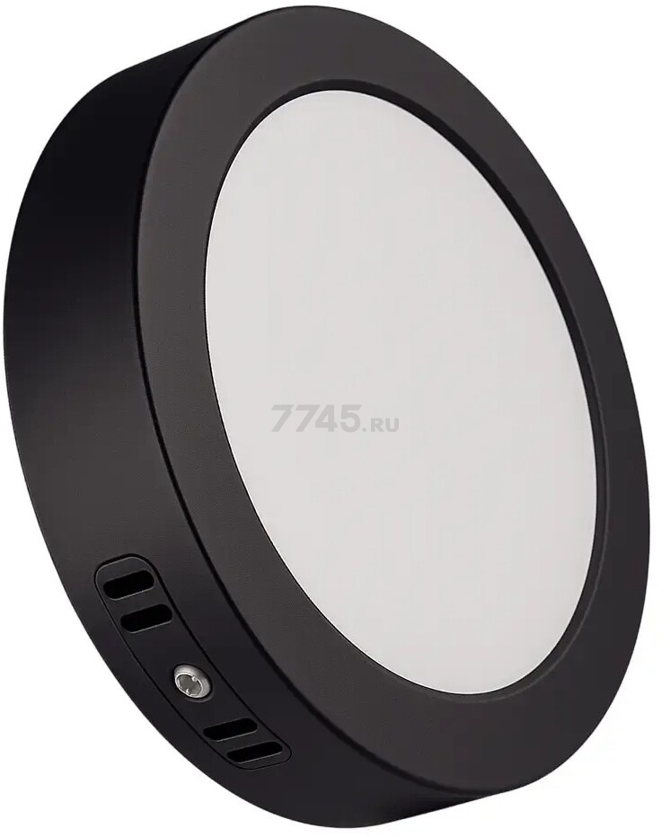Светильник накладной светодиодный 20 Вт 4000К TRUENERGY Electro Круг черный (10117) - Фото 11