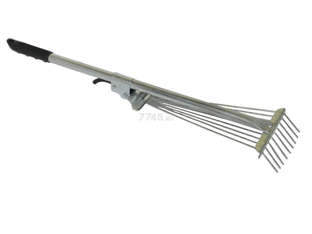 Грабли веерные ХОЗЛИДЕР Лидер  раздвижные малые (101371) - Фото 2