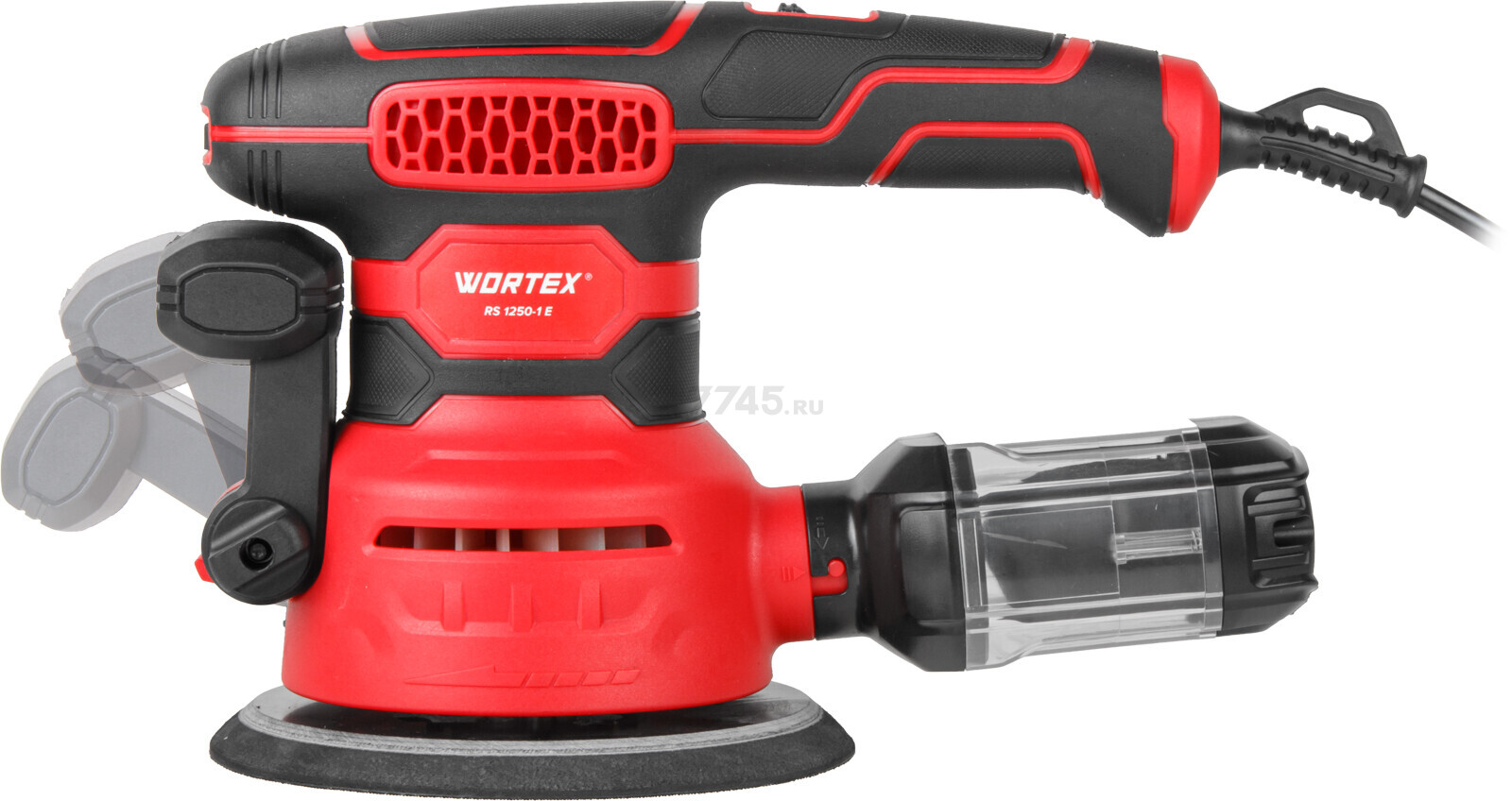 Шлифмашина эксцентриковая (орбитальная) WORTEX RS 1250-1 E (2319096) - Фото 6