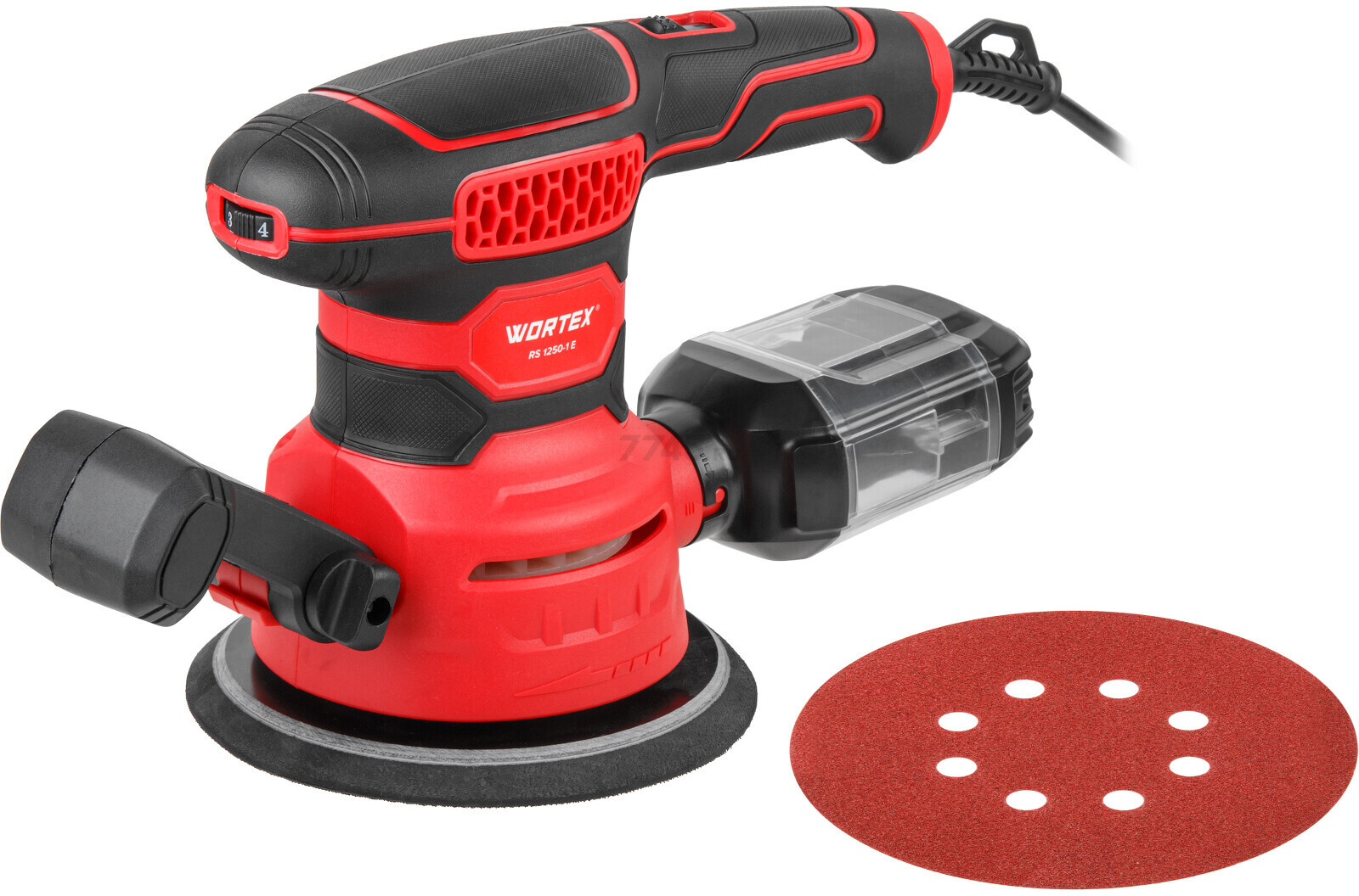 Шлифмашина эксцентриковая (орбитальная) WORTEX RS 1250-1 E (2319096)