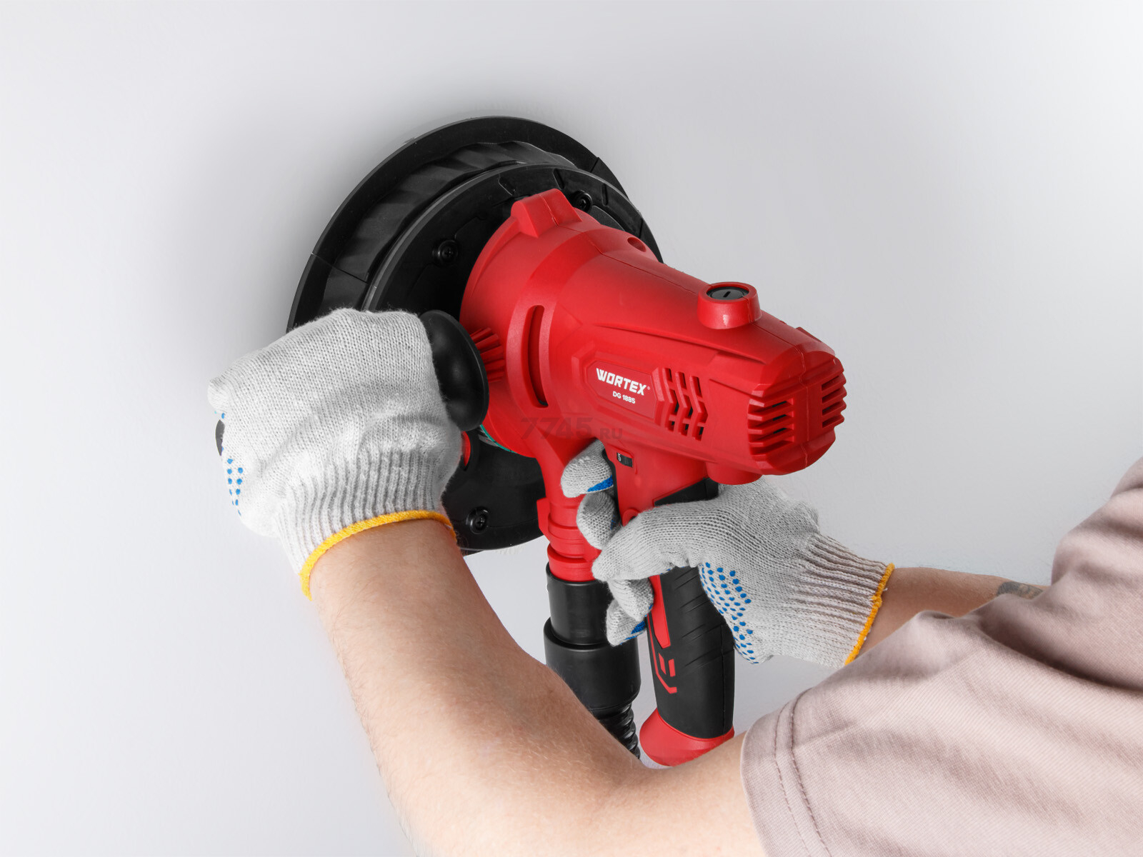 Шлифмашина для стен и потолков WORTEX DG 1885 (2335158) - Фото 10