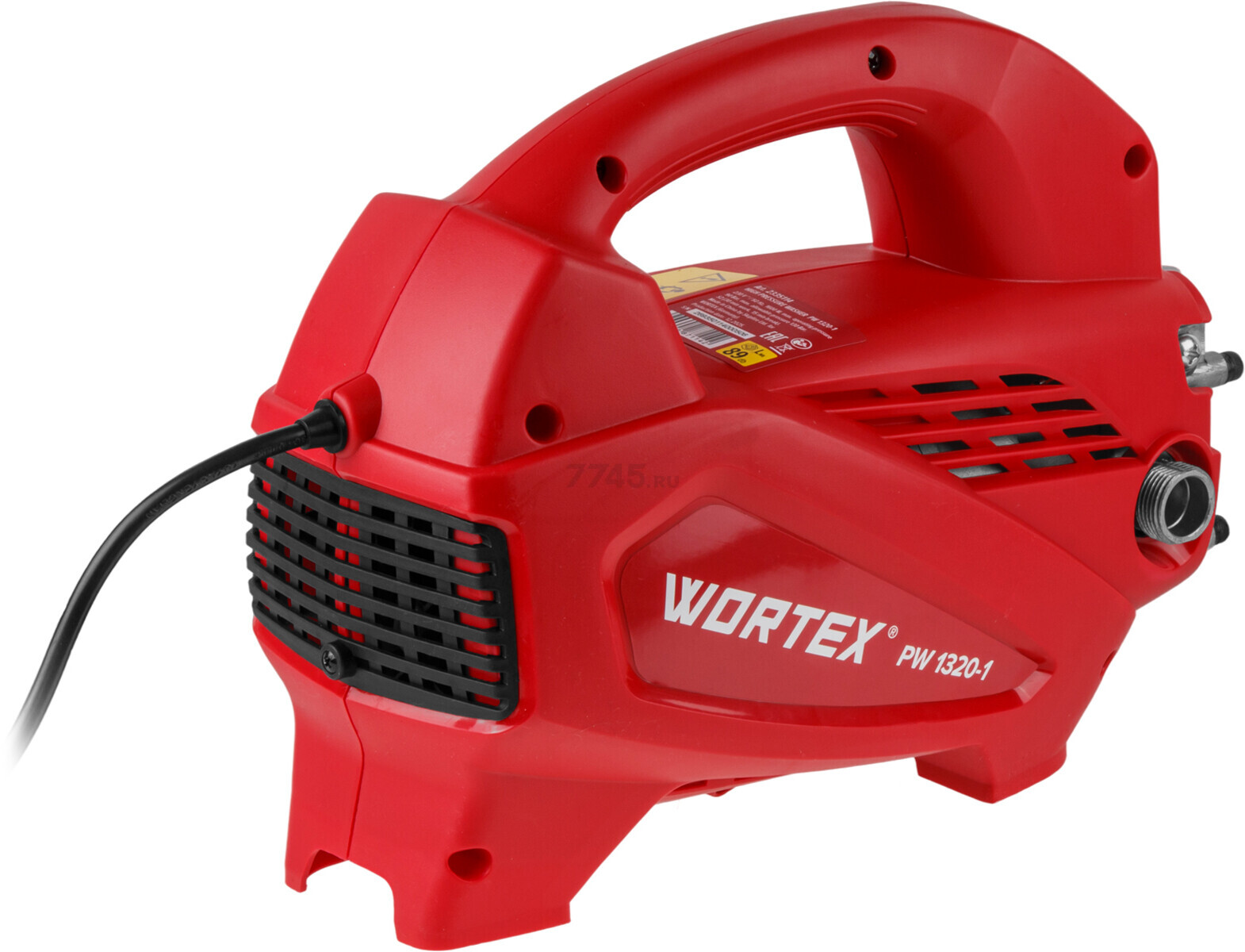 Мойка высокого давления WORTEX PW 1320-1 (2335114) - Фото 3