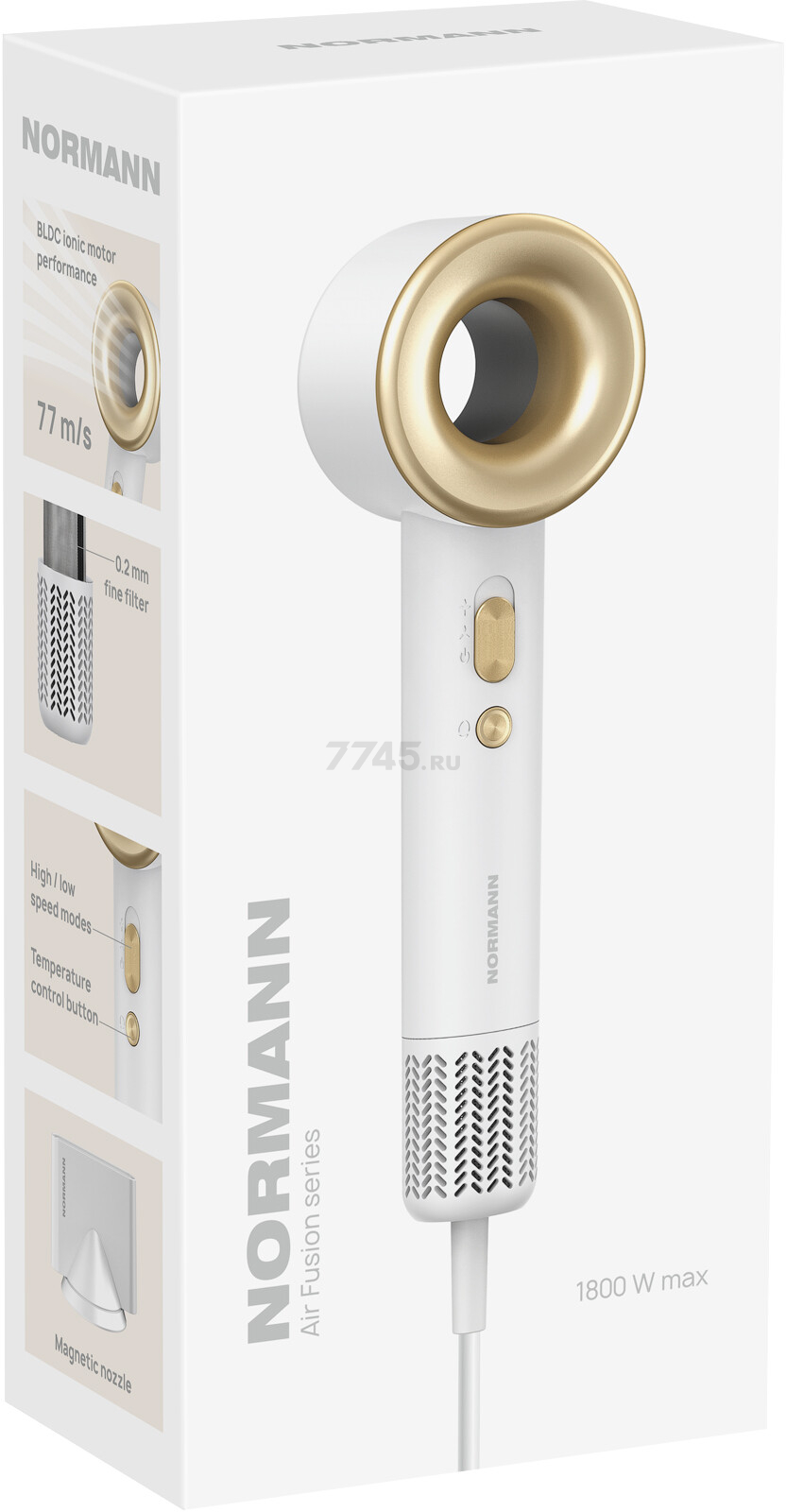 Фен NORMANN AHD-440 (N16060-1) - Фото 16