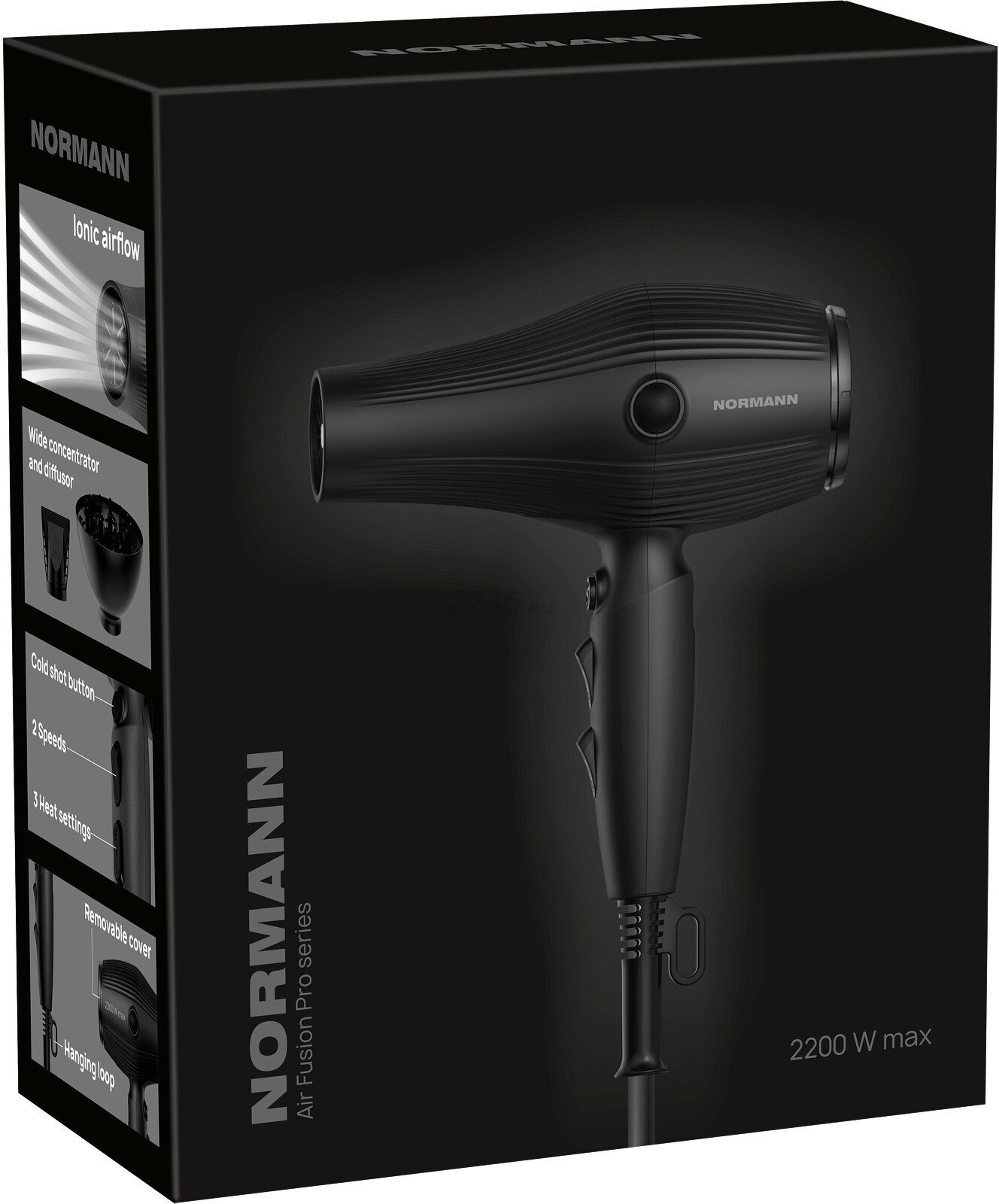 Фен NORMANN AHD-435 (N16060-3) - Фото 17