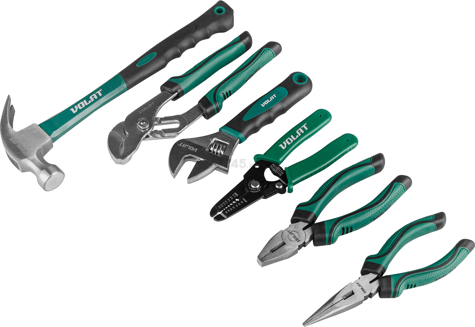 Набор инструментов 1/4", 3/8"  6 граней 168 предметов ВОЛАТ (19610-168) - Фото 11