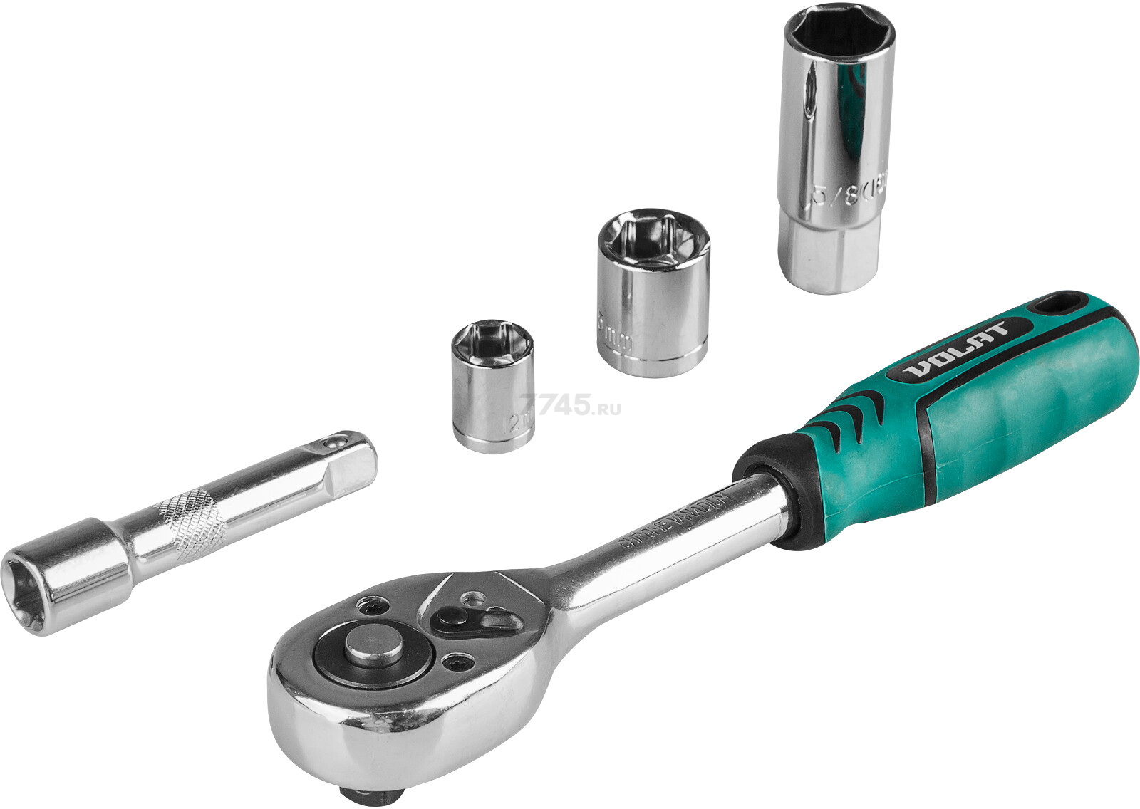Набор инструментов 1/4", 3/8"  6 граней 168 предметов ВОЛАТ (19610-168) - Фото 9