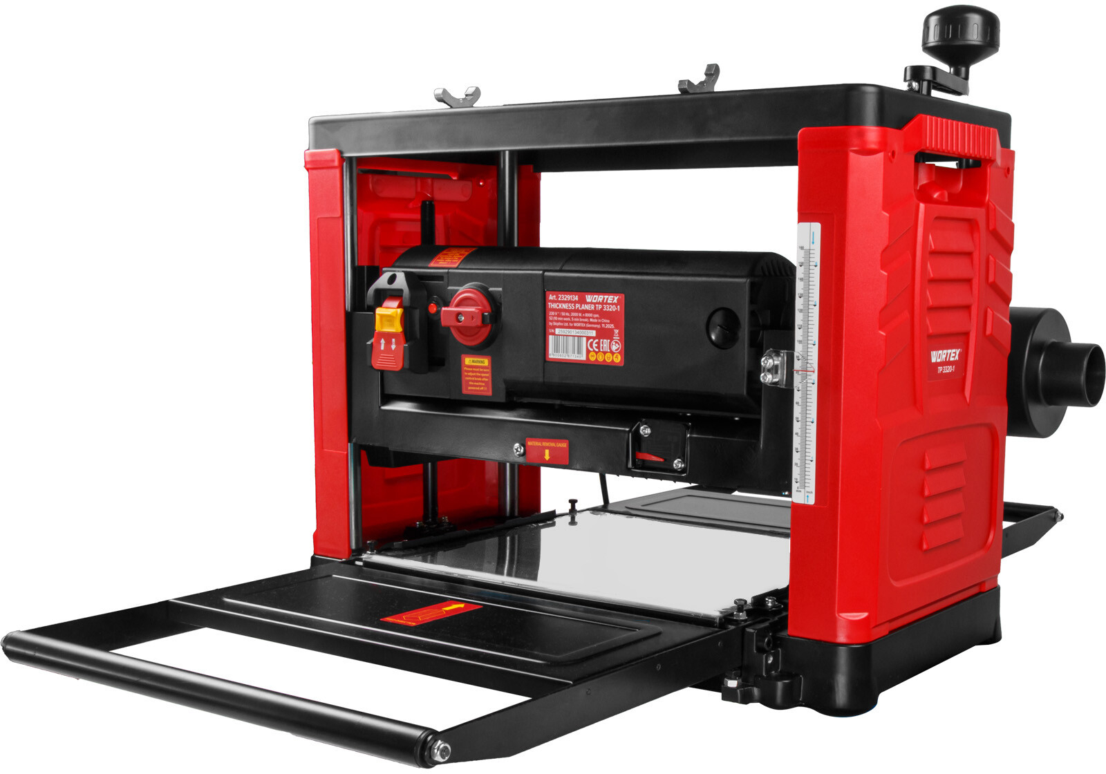 Станок деревообрабатывающий рейсмусовый WORTEX TP 3320-1 (2329134) - Фото 10