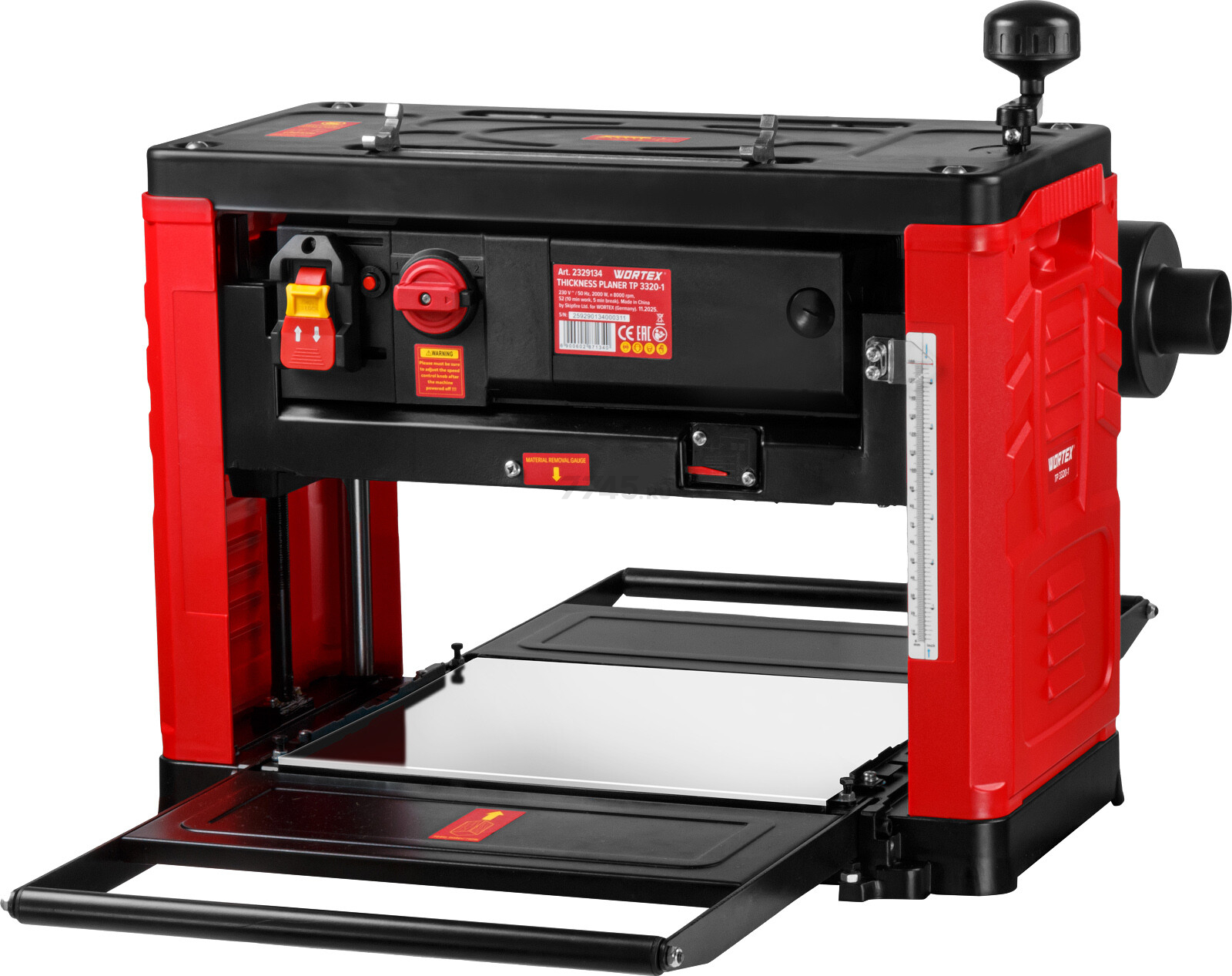 Станок деревообрабатывающий рейсмусовый WORTEX TP 3320-1 (2329134)