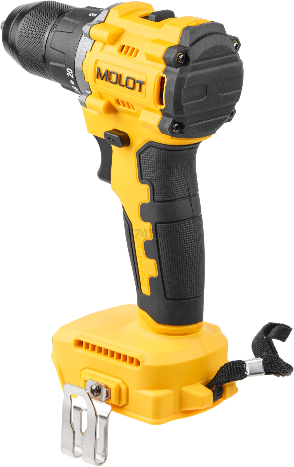 Дрель-шуруповерт аккумуляторная MOLOT MBD 1825 Li XLT Lite SOLO (2318137) - Фото 2