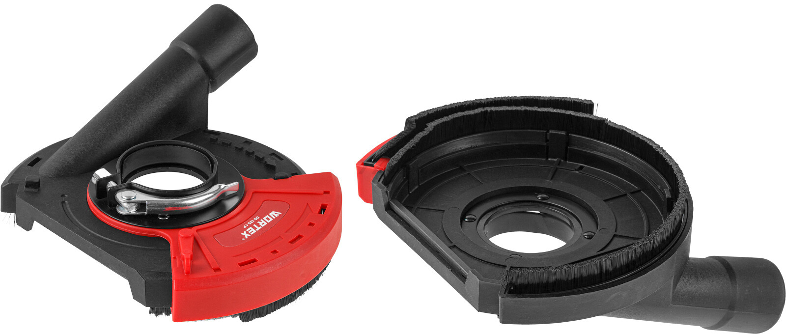 Кожух защитный с пылеотводом для углошлифмашины (болгарки) d 125 мм WORTEX DS 125-1 P (2318092) - Фото 2