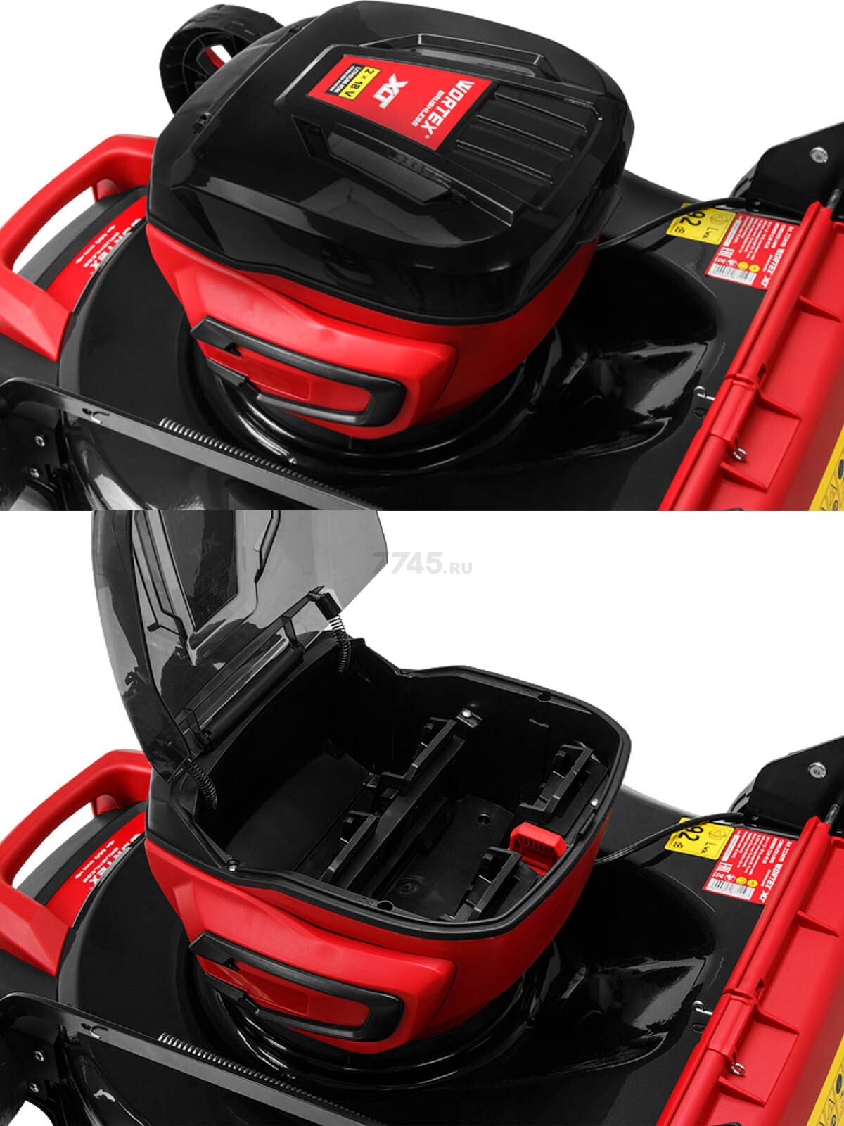 Газонокосилка аккумуляторная WORTEX CLM 4536 XLT SOLO (2334119) - Фото 17