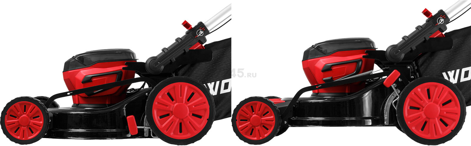 Газонокосилка аккумуляторная WORTEX CLM 4536-2 XLT SOLO (2334121) - Фото 8