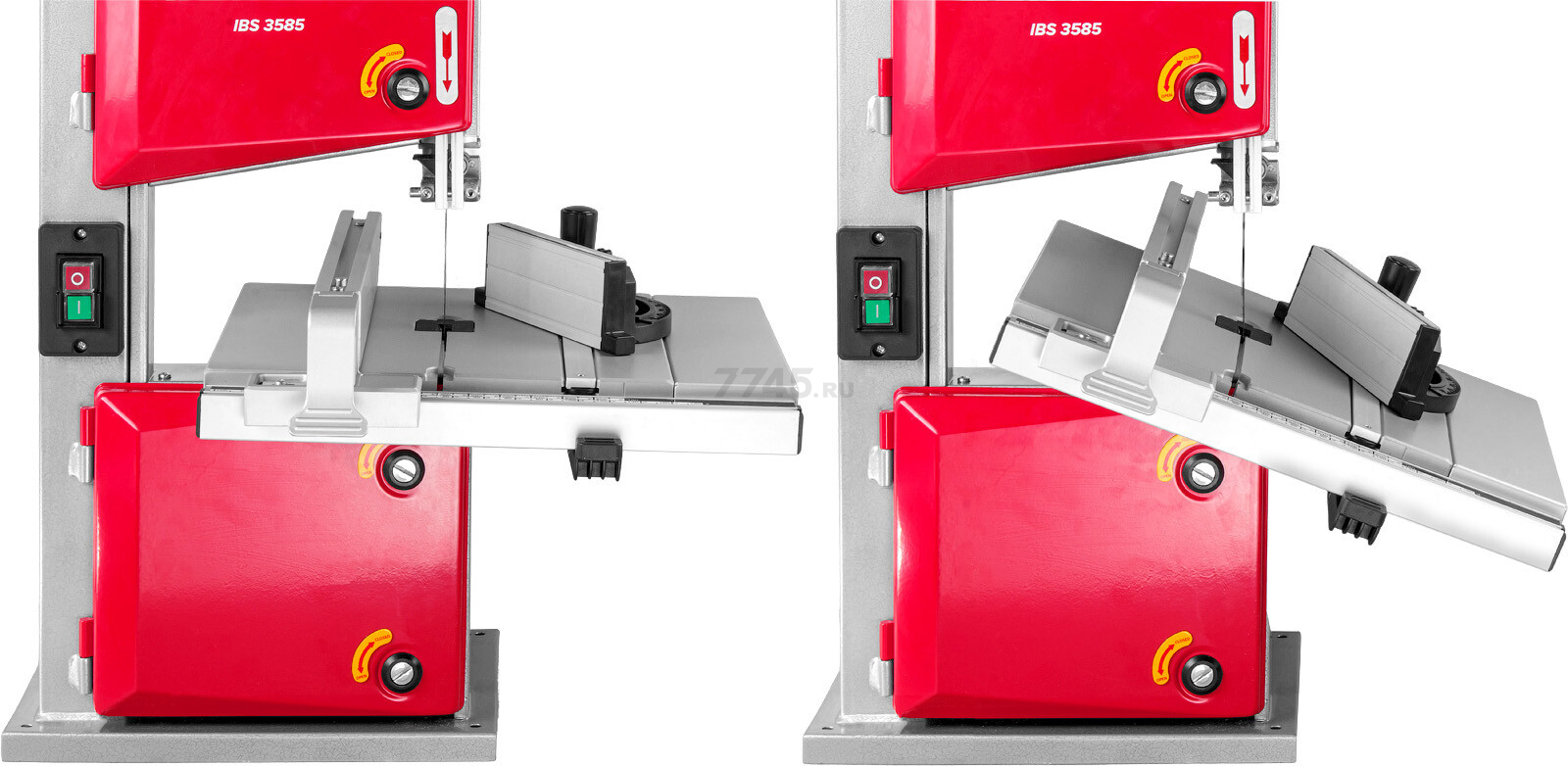 Станок деревообрабатывающий ленточнопильный WORTEX IBS 3585 (2335135) - Фото 6