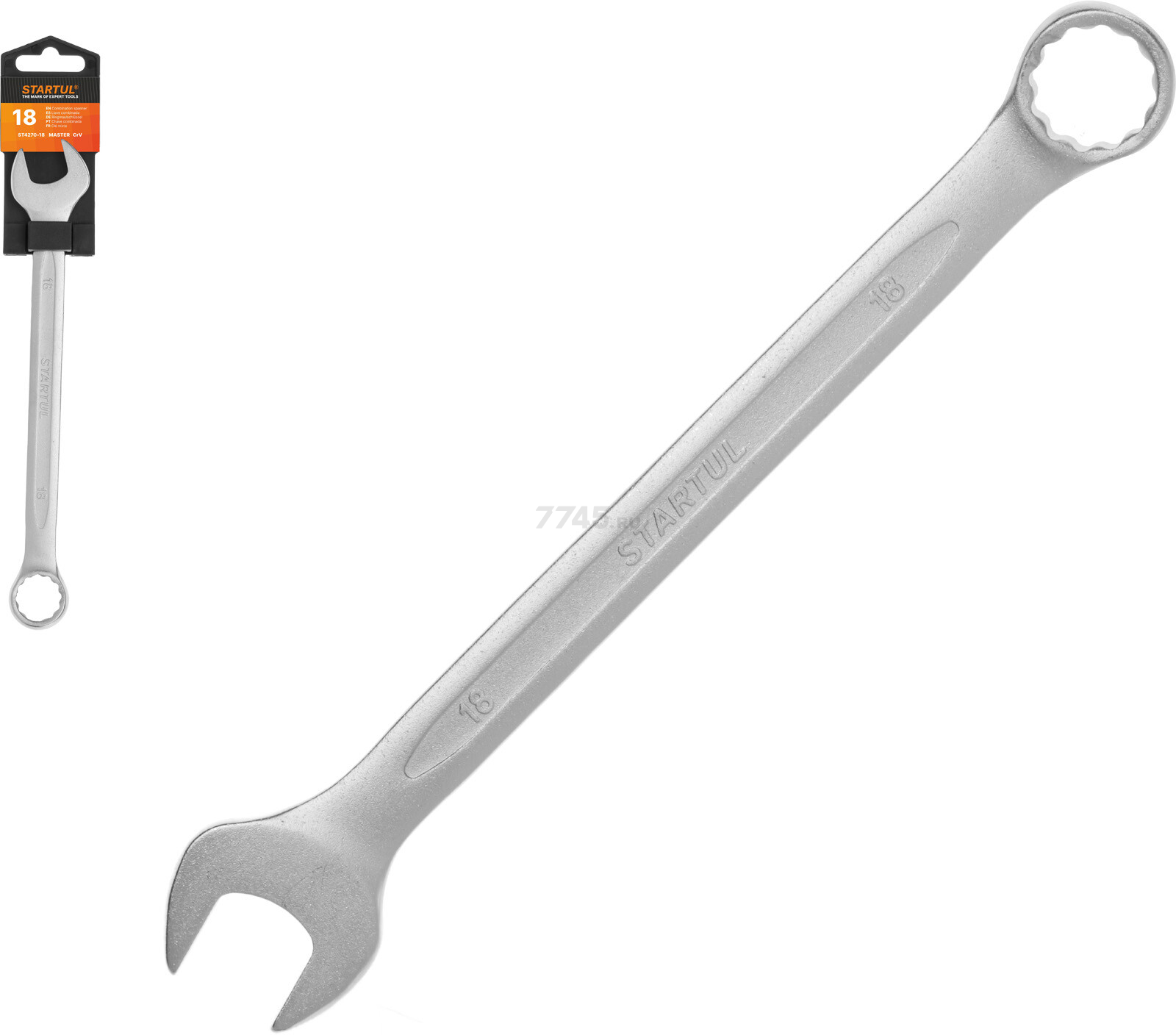 Ключ комбинированный 18 мм STARTUL Master (ST4270-18)