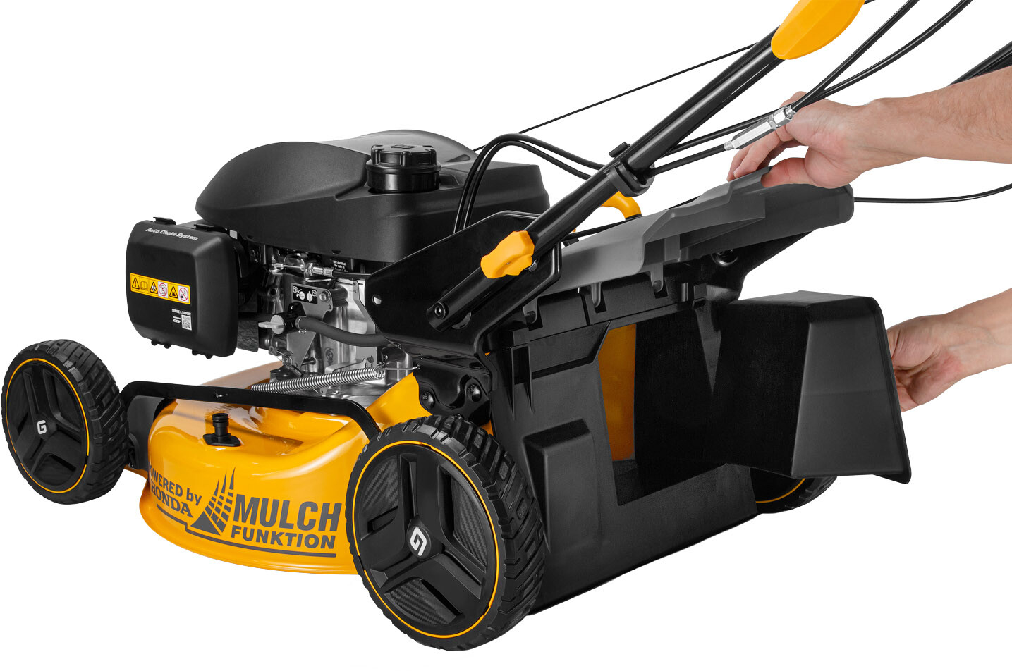 Газонокосилка бензиновая самоходная GUNTER LMB-485 SV (GU2412-7) - Фото 8