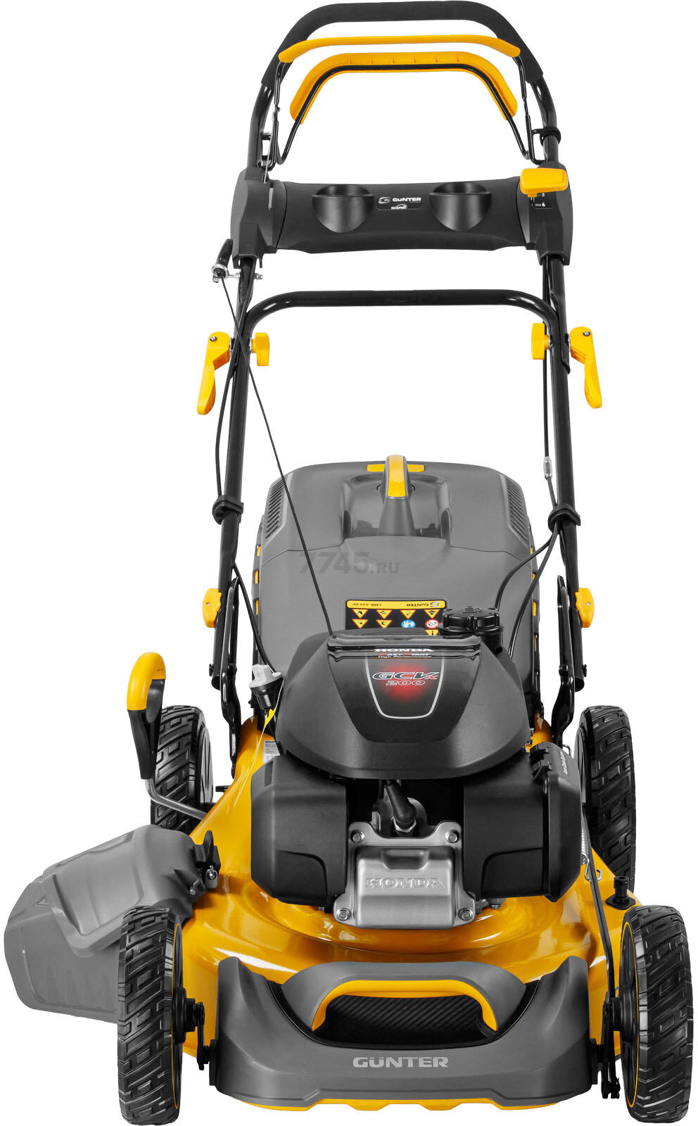 Газонокосилка бензиновая самоходная GUNTER LMB-535 SV (GU2412-8) - Фото 3