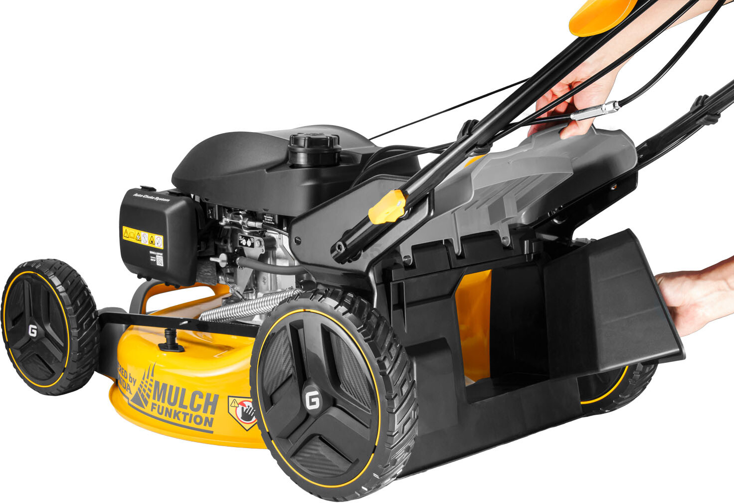 Газонокосилка бензиновая самоходная GUNTER LMB-535 SV (GU2412-8) - Фото 6