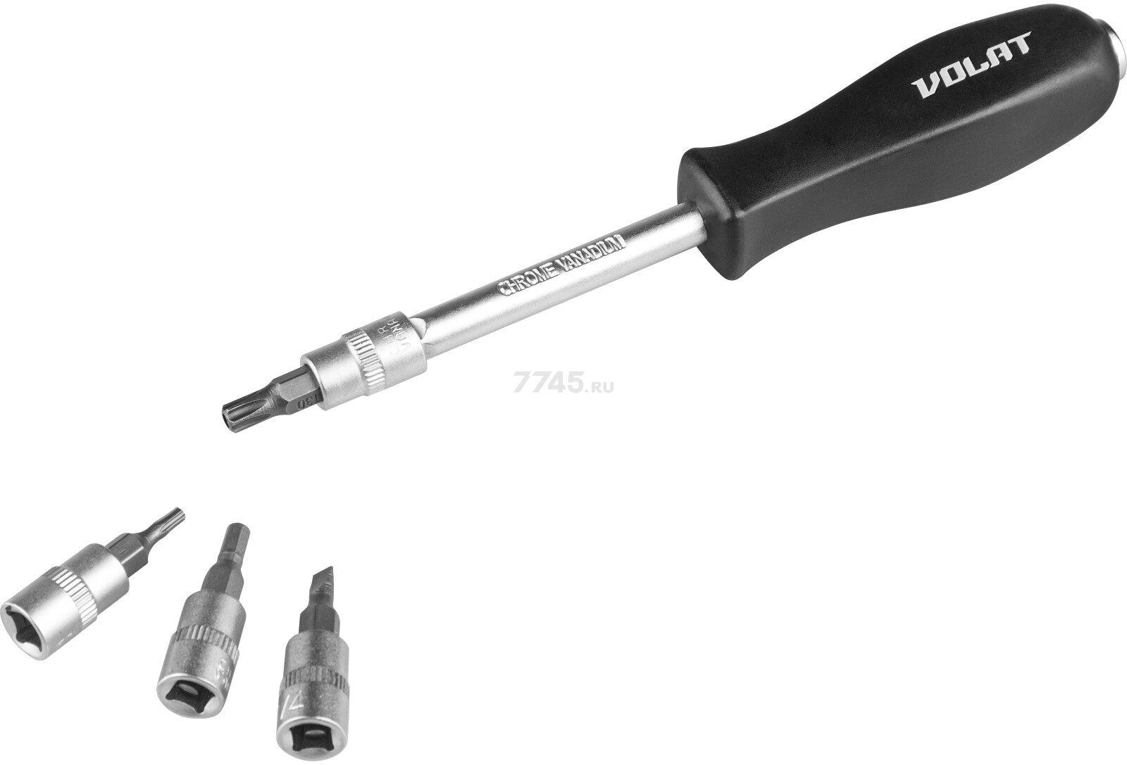 Набор инструментов 1/4", 3/8", 1/2" 6 граней 216 предметов ВОЛАТ (18570-216) - Фото 8