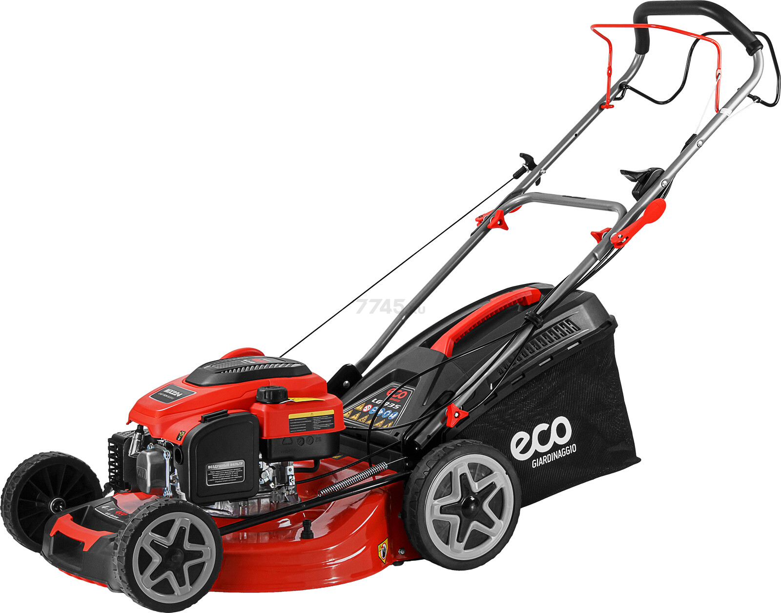 Газонокосилка бензиновая самоходная ECO LG-935 (EC2014-8) - Фото 4