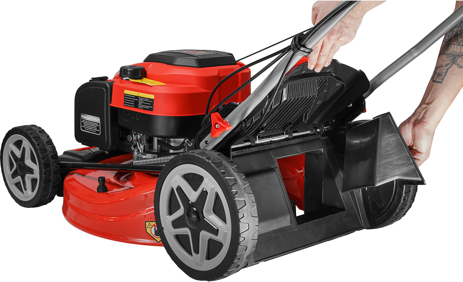 Газонокосилка бензиновая самоходная ECO LG-935 (EC2014-8) - Фото 6