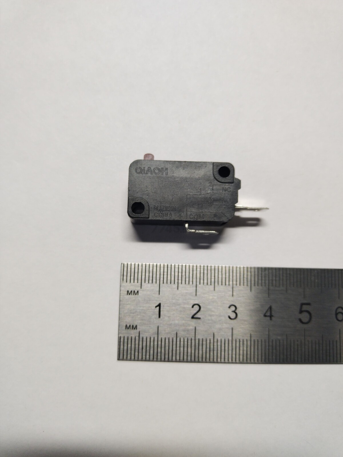 Микровыключатель NC для микроволновой печи NORMANN AMW-922 (T20NXP90-B-07) - Фото 2