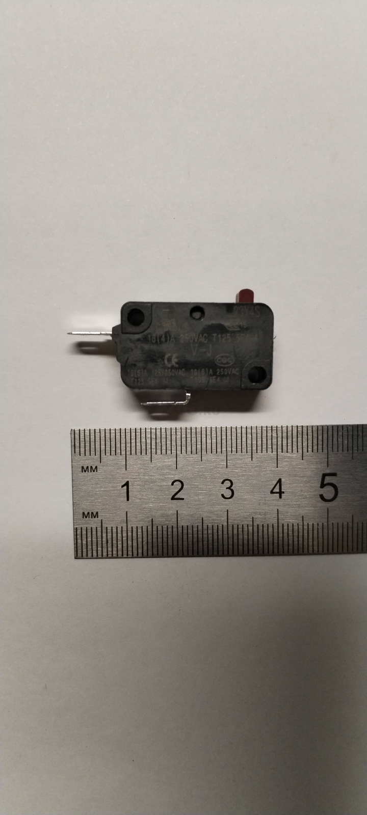 Микровыключатель NC для микроволновой печи NORMANN AMW-920\921 (20MX63-08) - Фото 2