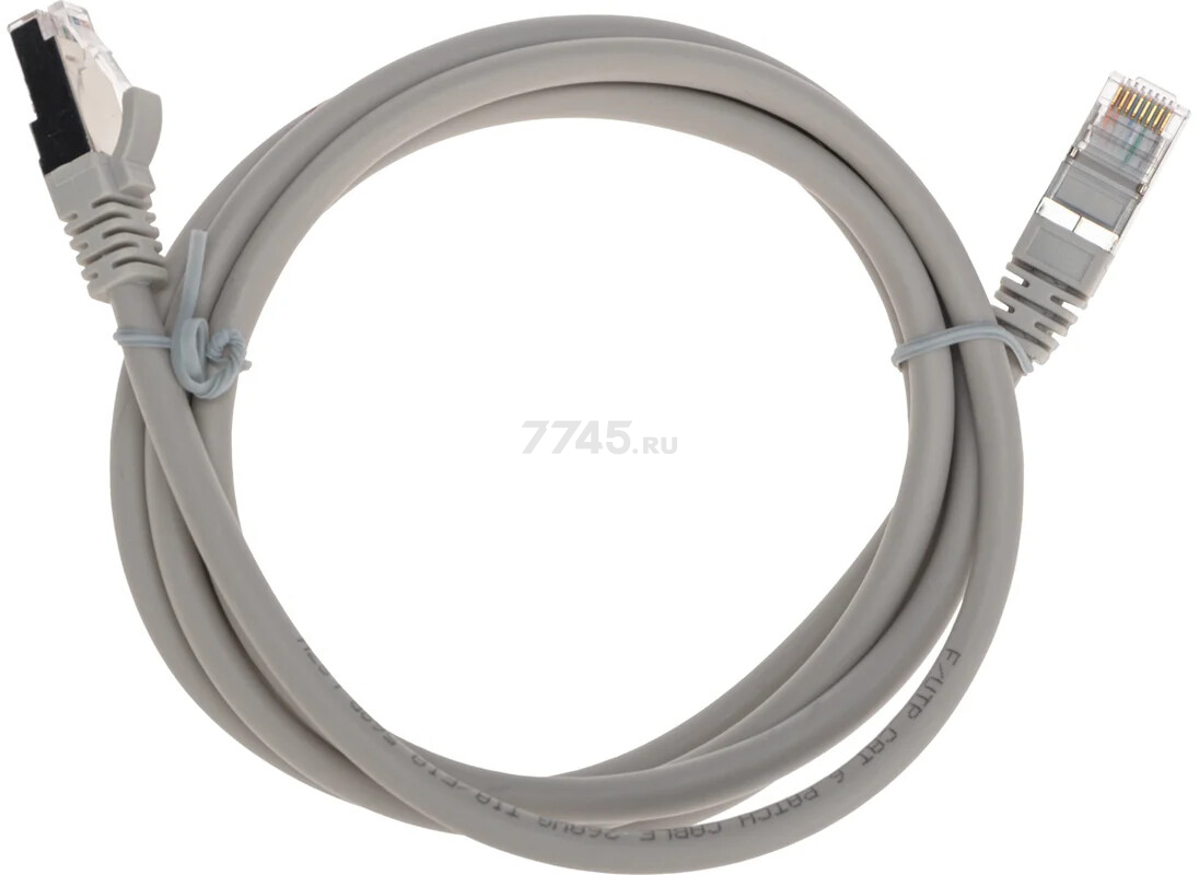 Патч-корд витая пара REXANT F/UTP Cat. 6 1,5 м Grey (02-0210-105)