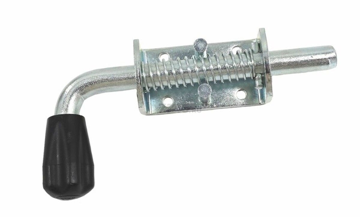 Задвижка дверная пружинная STARFIX ЗД-05 белый цинк (SMP-75891-1)