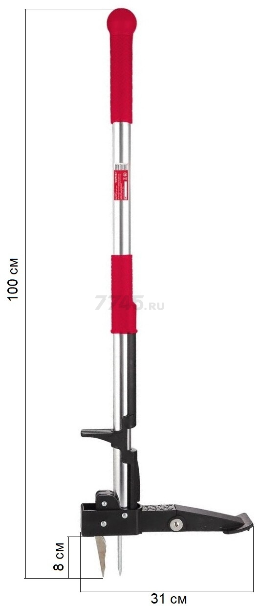 Корнеудалитель WORTEX WPU 1001 (2334171) - Фото 2