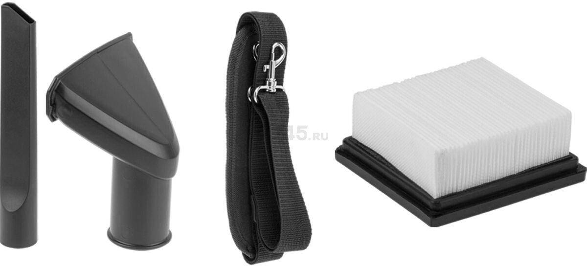 Пылесос строительный аккумуляторный  WORTEX CVC 1815 XLT SET (2334162) - Фото 9