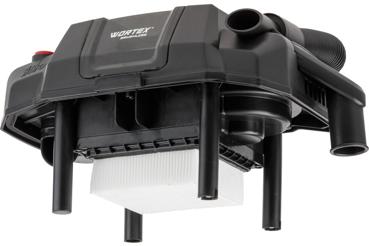 Пылесос строительный аккумуляторный  WORTEX CVC 1815 XLT SET (2334162) - Фото 7