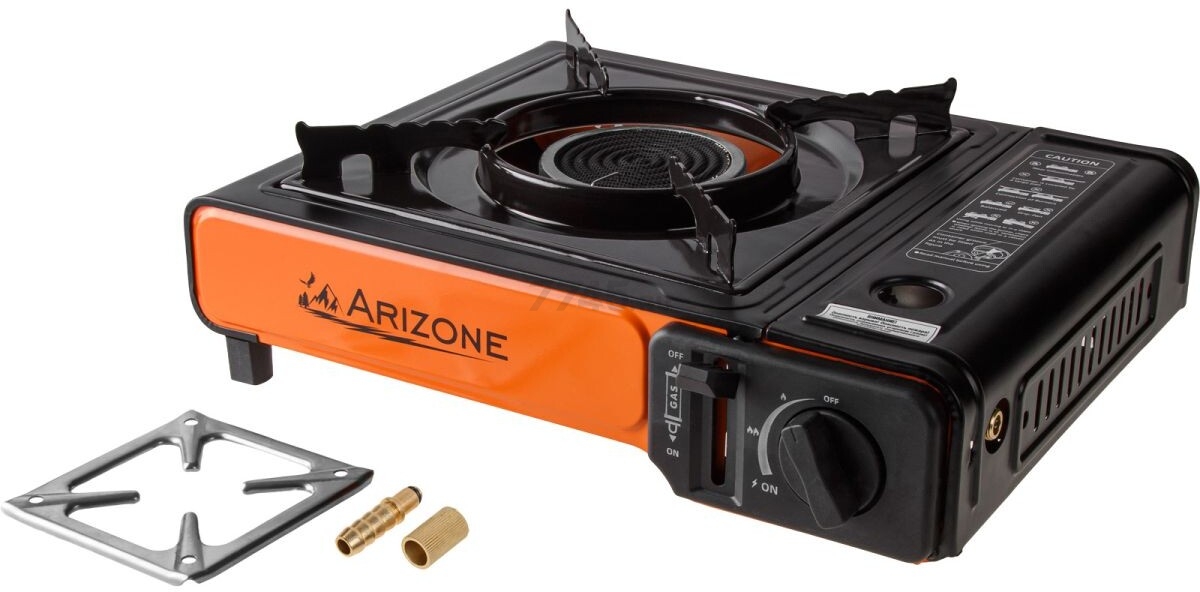 Плита туристическая газовая в кейсе ARIZONE (28-342581) - Фото 2