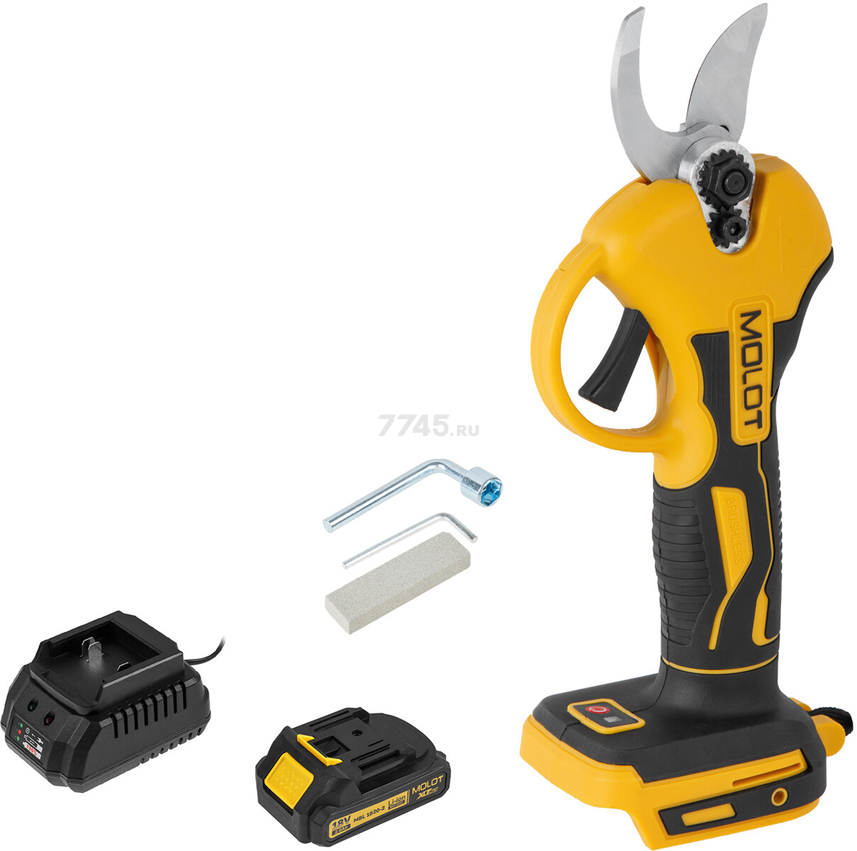 Секатор аккумуляторный MOLOT MCBS 1826 XLT Lite SET 1 (2318186)