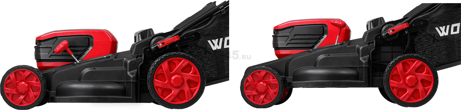 Газонокосилка аккумуляторная WORTEX CLM 4536-4 XLT SET (2334160) - Фото 16