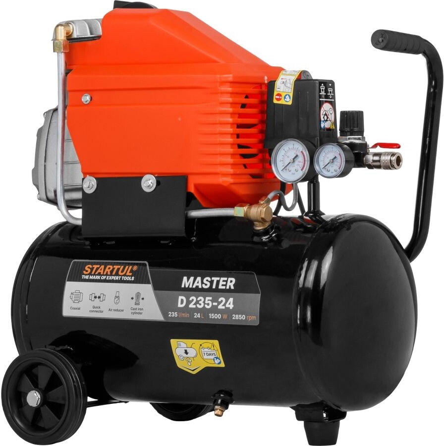 Компрессор STARTUL Master D 235-24 коаксиальный (SG1510) - Фото 2