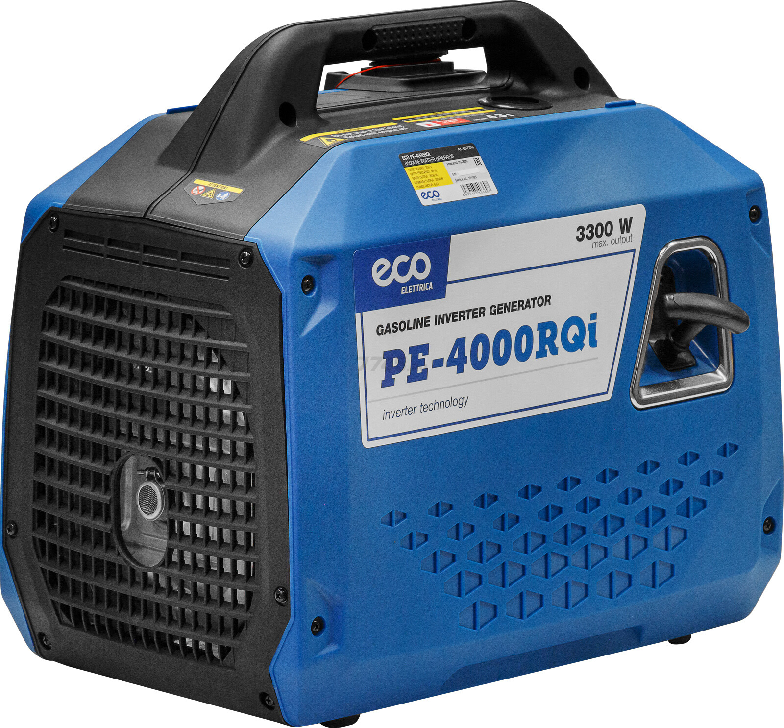 Генератор инверторный бензиновый ECO PE-4000RQi (EC1710-6) - Фото 6