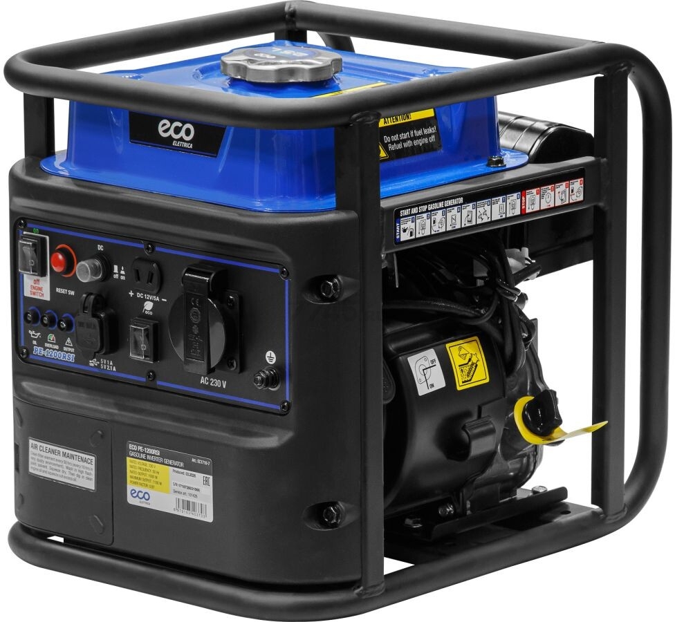 Генератор инверторный бензиновый ECO PE-1200RSI (EC1710-7)