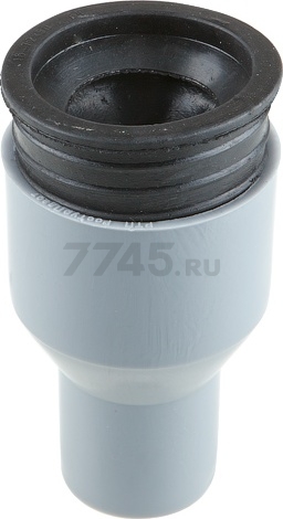 Переходник на чугун для внутренней канализации с манжеткой 75/50 РосТурПласт (15579)
