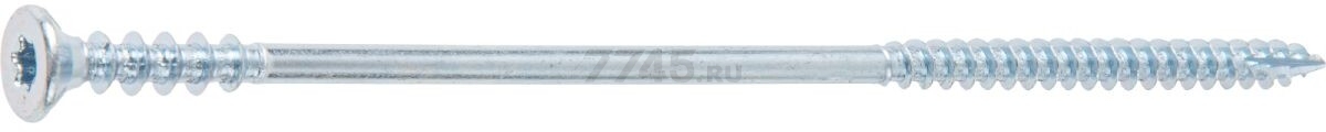 Шуруп дистанционный 6,0х120 мм белый цинк Т30 STARFIX 5 штук (SMZ3-51557-5)