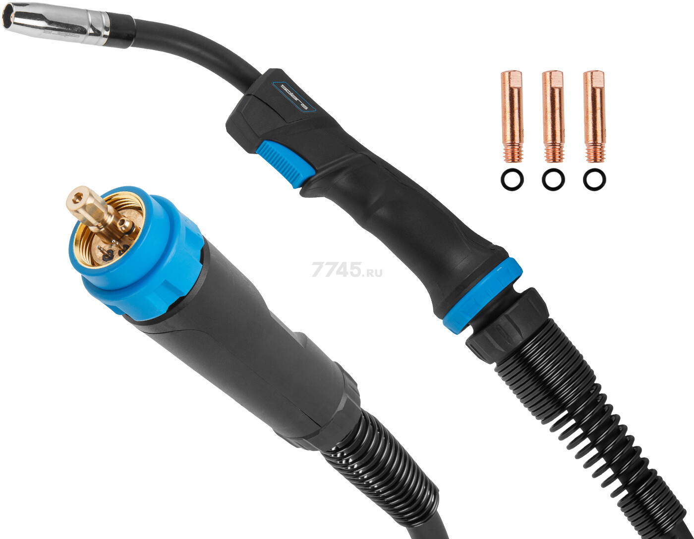 Горелка сварочная MIG MAG SOLARIS WG-15 PRO 5 м 180 А (SL5713-5)