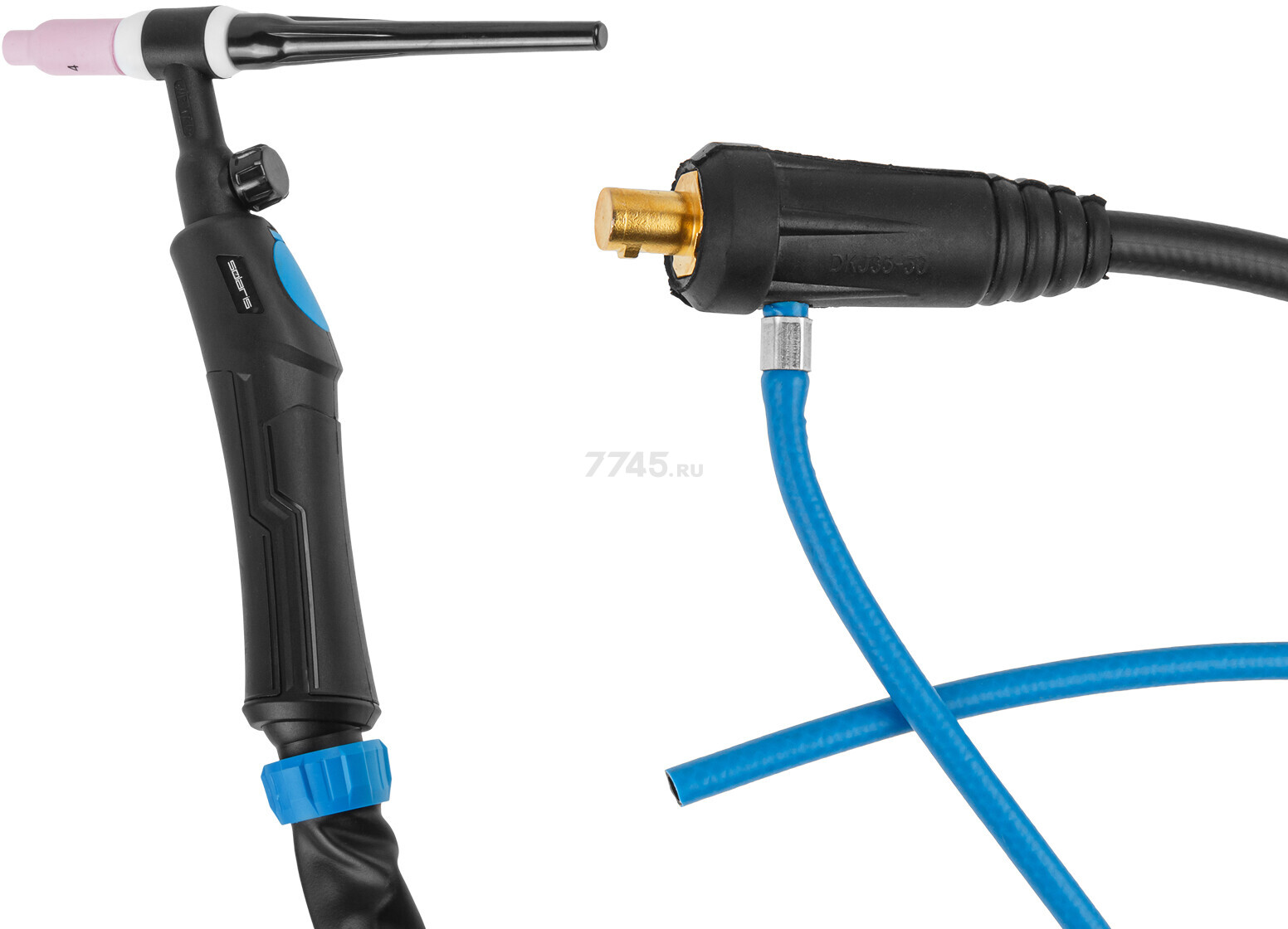 Горелка сварочная SOLARIS TIG WGT-17V (SL5715-4) - Фото 2