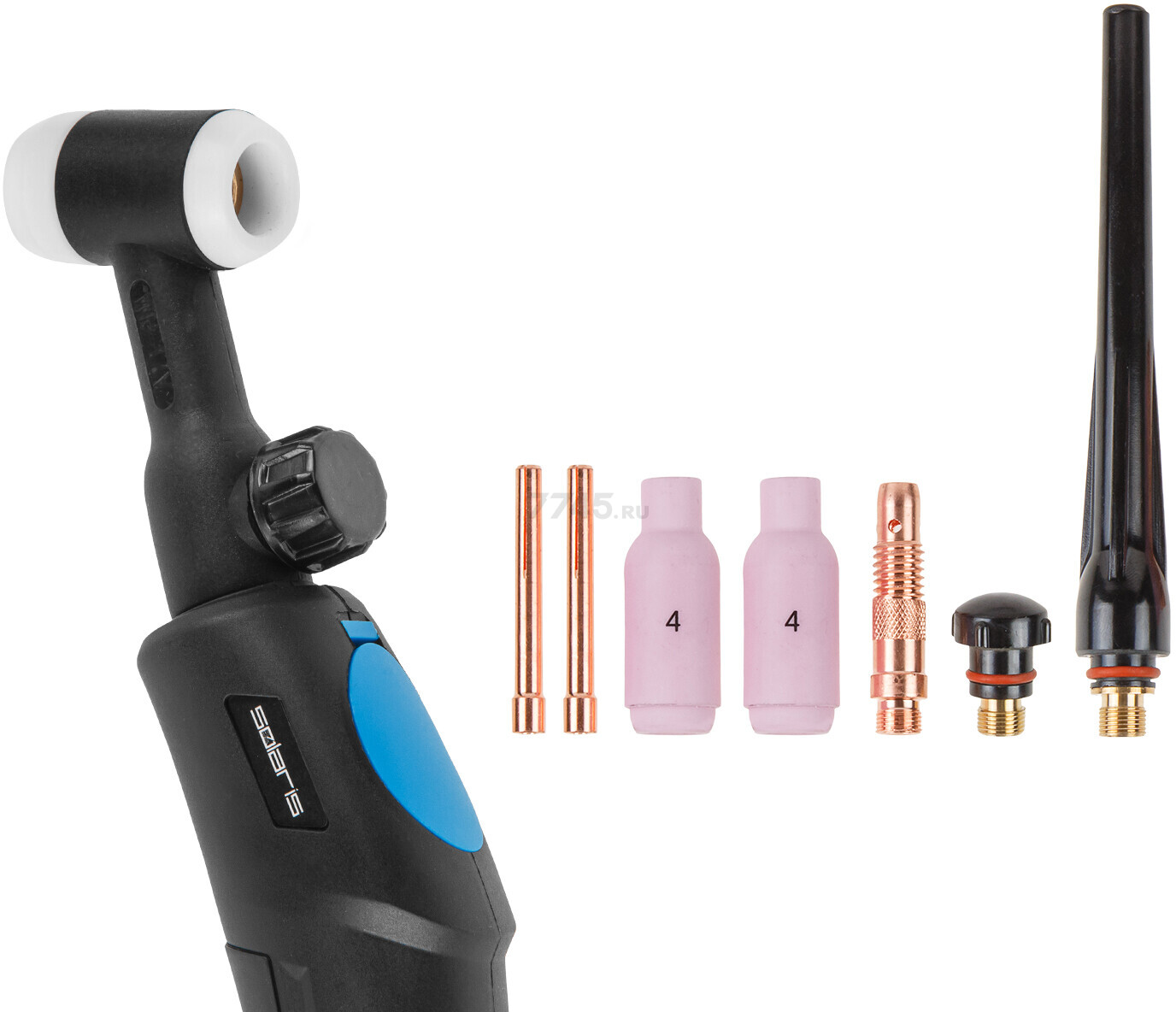 Горелка сварочная SOLARIS TIG WGT-17V (SL5715-4)
