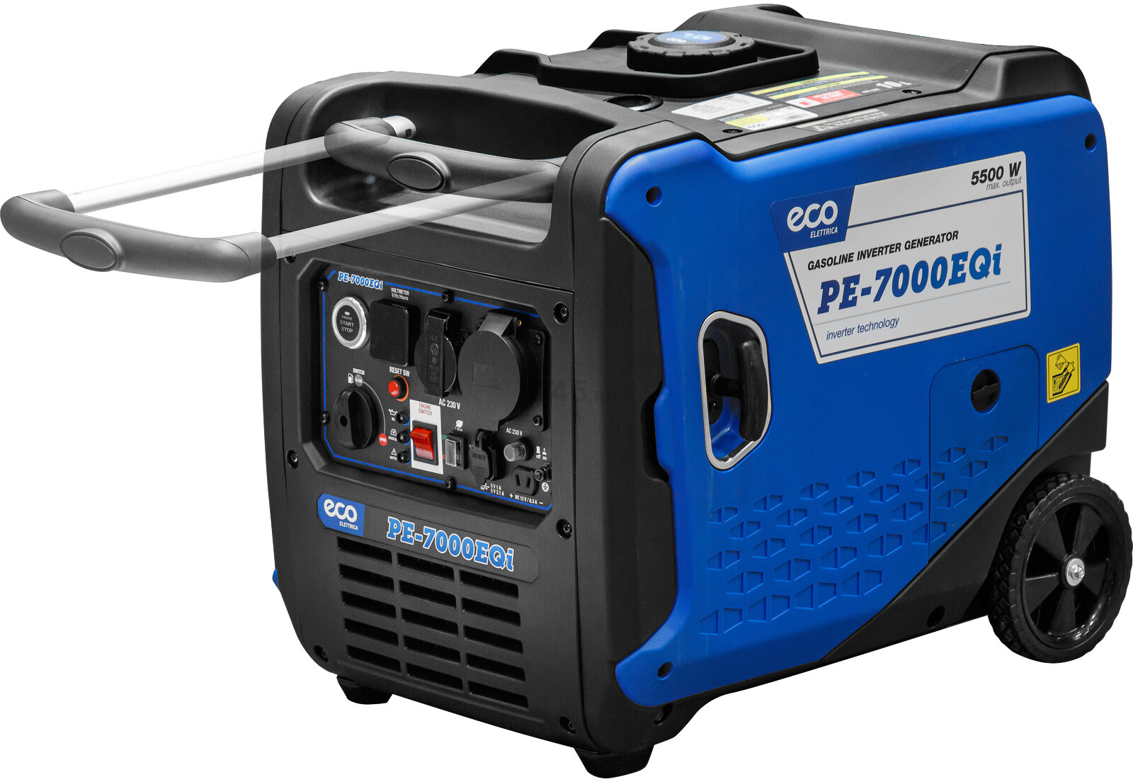 Электростанция (генератор инверторный бензиновый) ECO PE-7000EQi (EC1710-8)