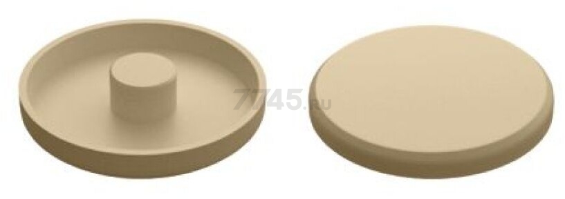 Заглушка для анкера рамного 10 мм декоративная светло-бежевая STARFIX 50 штук (SMZ1-85210-50)