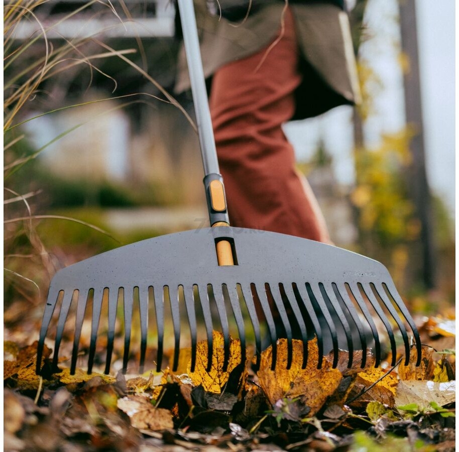 Грабли веерные FISKARS OneClick L (1080673) - Фото 4