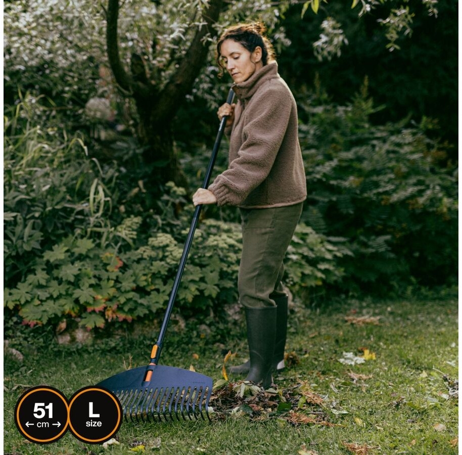 Грабли веерные FISKARS OneClick L (1080673) - Фото 5